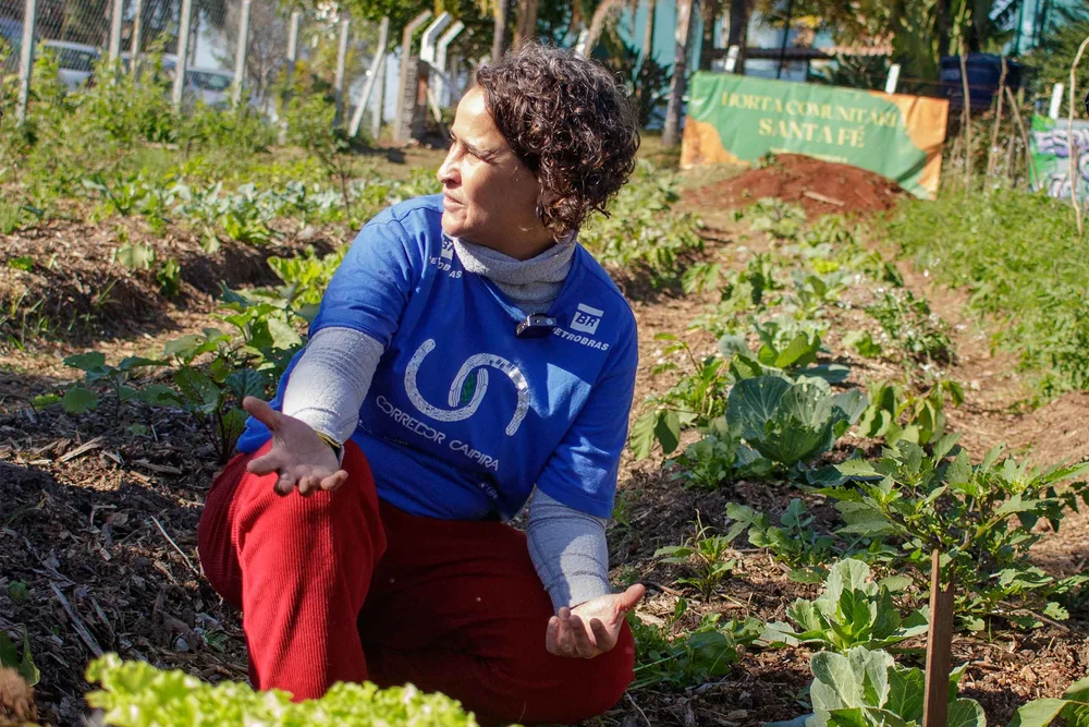 Karine Faleiros é coordenadora de educação do Corredor Caipira