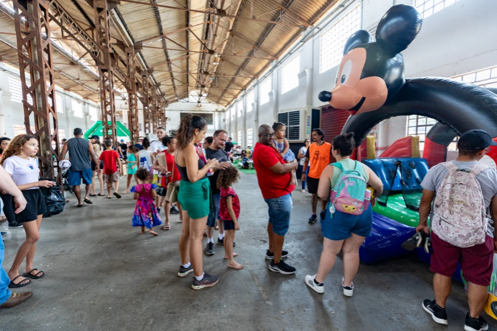 Imagens da terceira edição da Festa das Crianças, em 2025